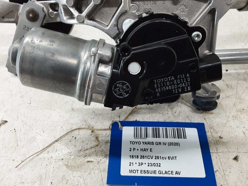 RUITENWISSERMOTOR VOOR Toyota Yaris IV (P21 / PA1 / PH1), Auto-onderdelen, Ruiten en Toebehoren, Gebruikt, Mevr. I. Hauben, Toyota