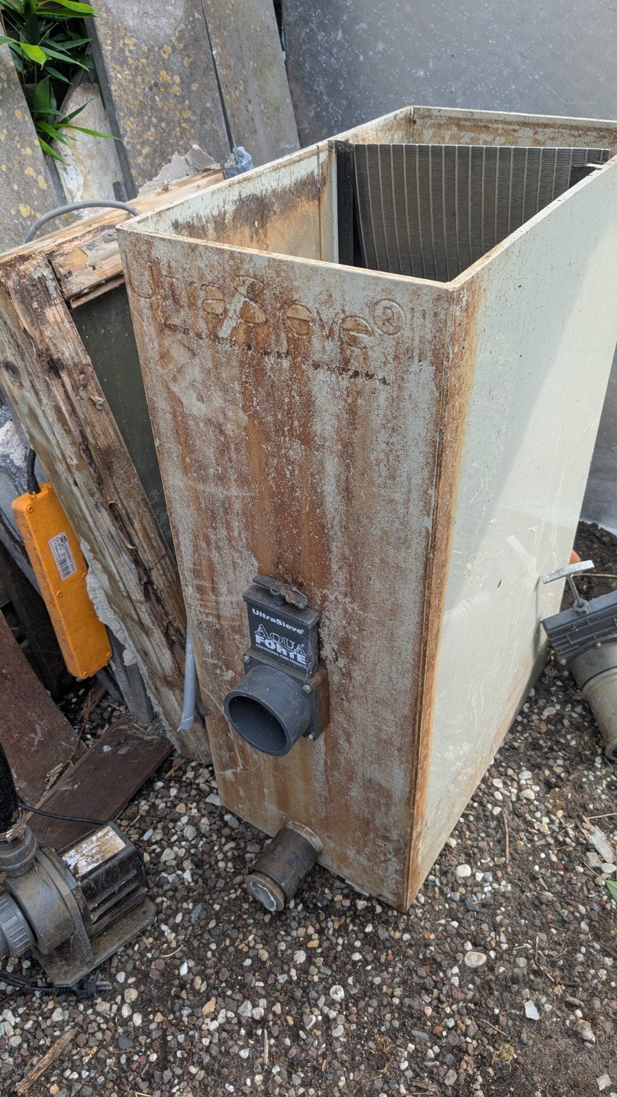 Vijver filter, uv lamp en pomp, Ophalen