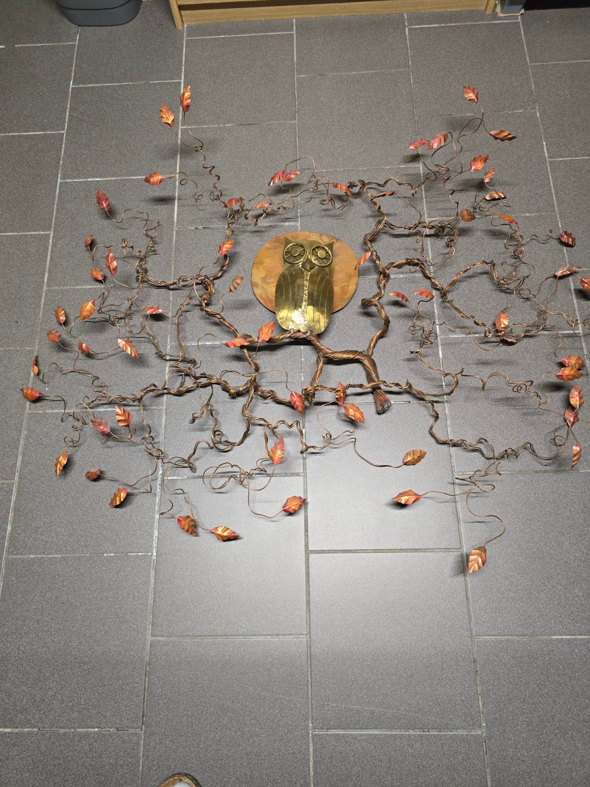 koperen uil, Ophalen
