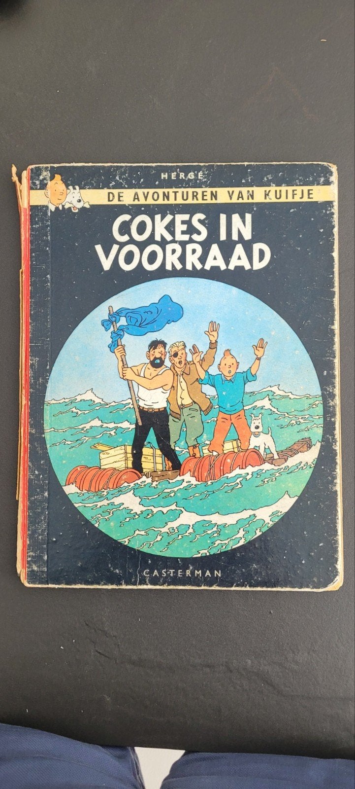 Tintin Coke en stock, Une BD, Utilisé, Hergé (George Rémi), Enlèvement ou Envoi
