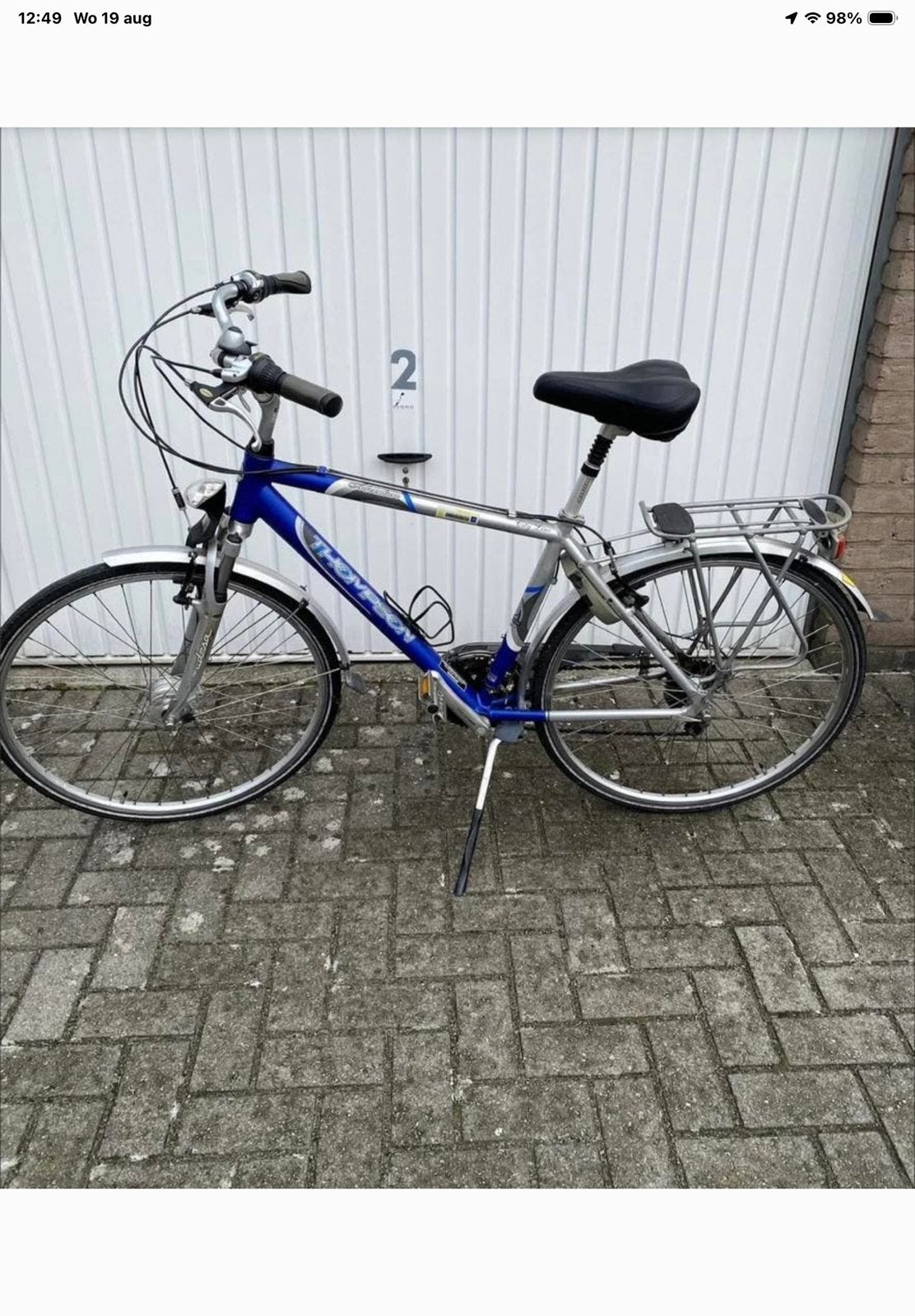 Vélo Thompson pour homme, Enlèvement, Comme neuf, Vitesses