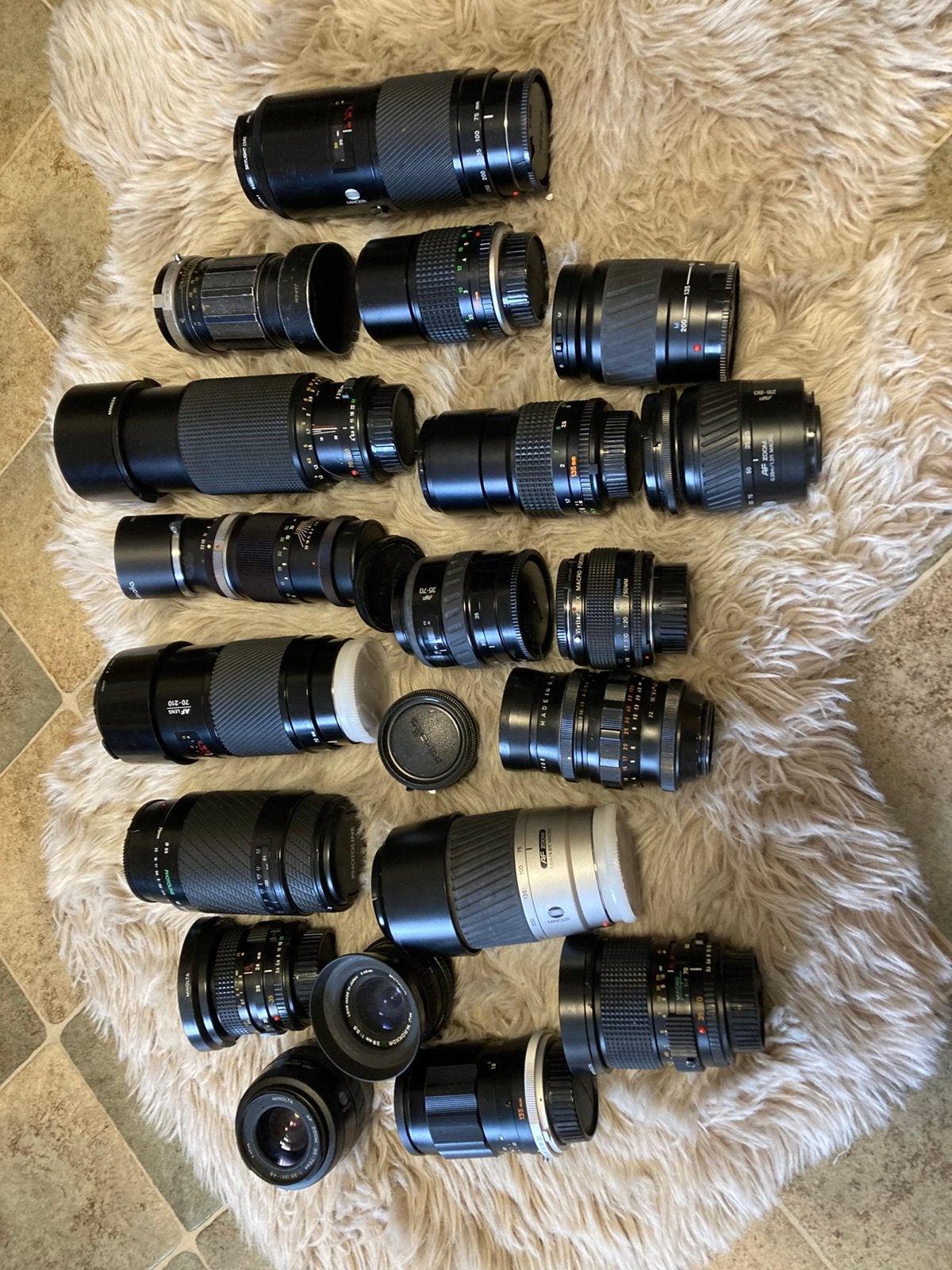 Verschillende lenzen Minolta, Audio, Tv en Foto, Ophalen, Gebruikt, Minolta