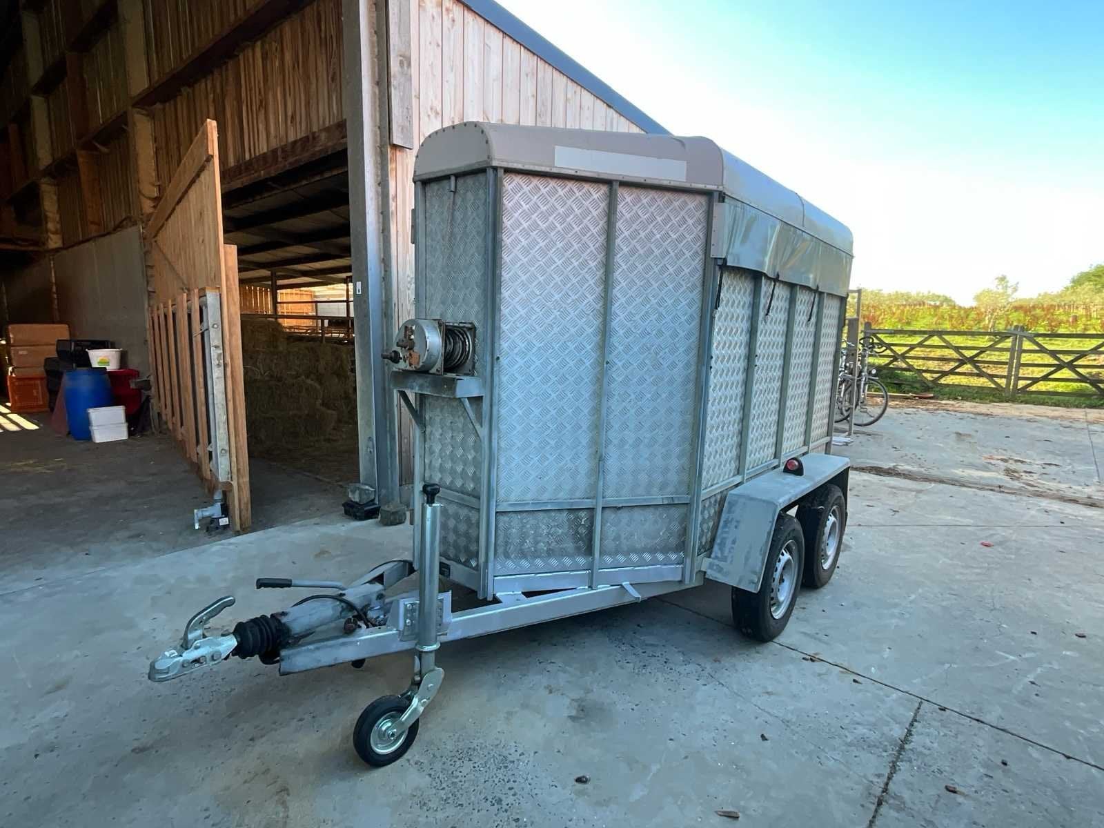 1991 TACK U/2000/2 - Remorque pour bétail, Utilisé