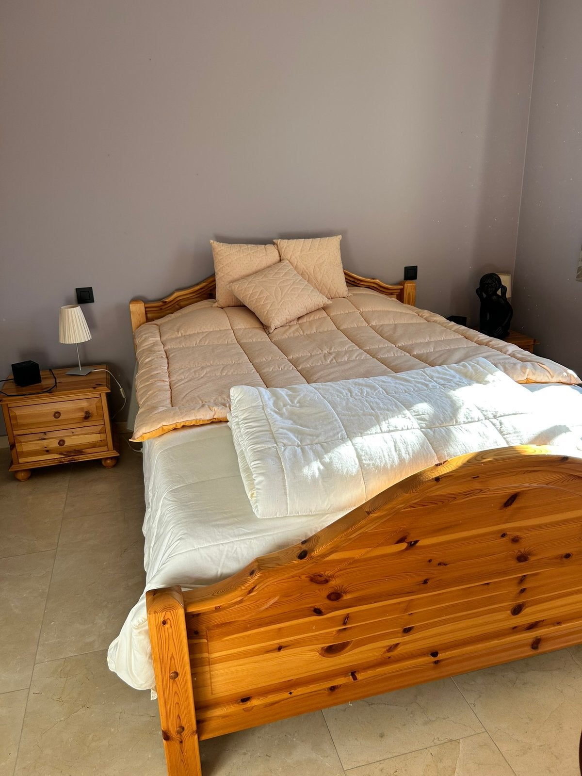 Volledige slaapkamer met matras GRATIS, Enlèvement, Comme neuf