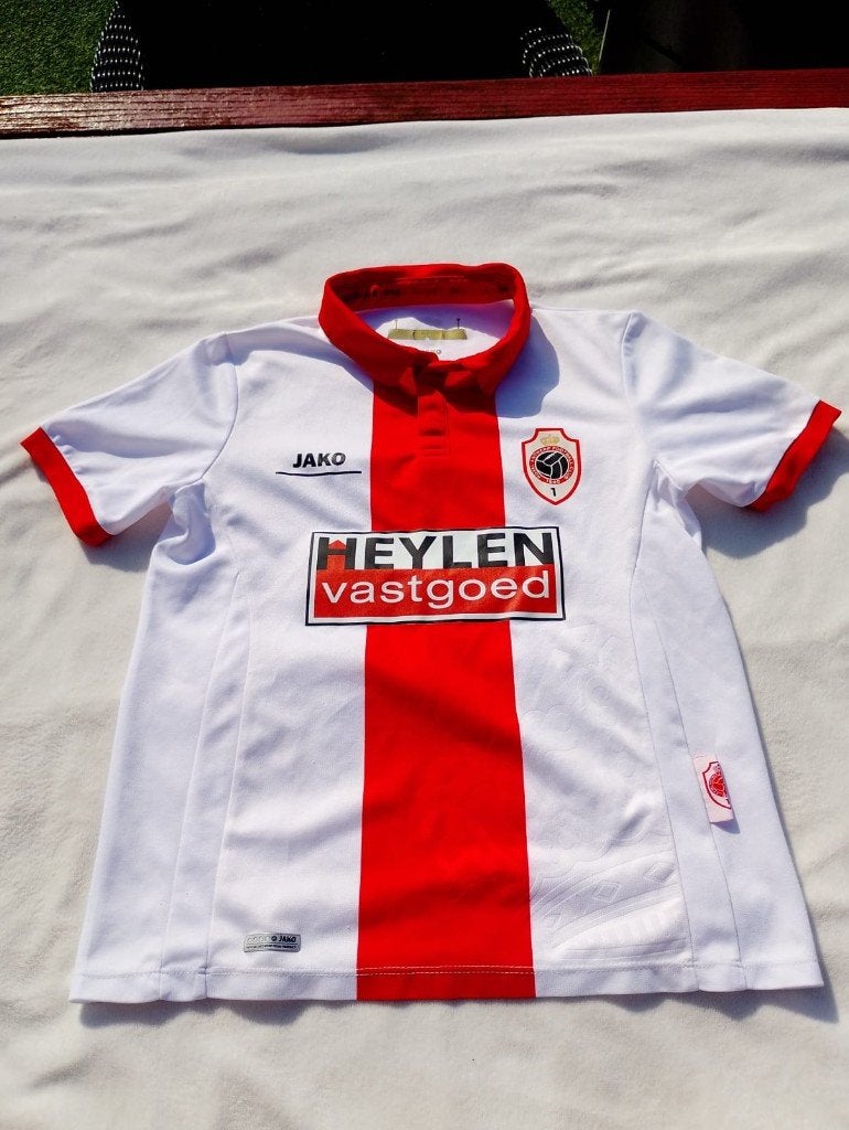 voetbalshirt RAFC Antwerp maat 140 jako, Ophalen of Verzenden, Zo goed als nieuw