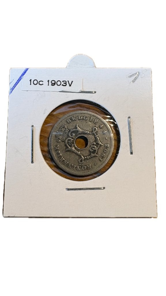 LEOPOLD II : 10 centimes 1903V (1), Enlèvement ou Envoi