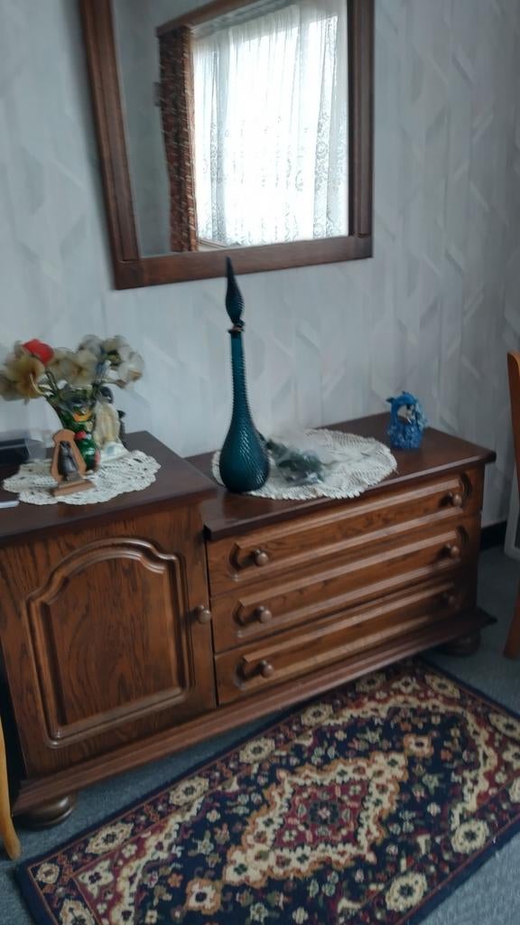 Eiken 2 persoonsslaapkamer, Huis en Inrichting, Slaapkamer | Complete slaapkamers, Ophalen