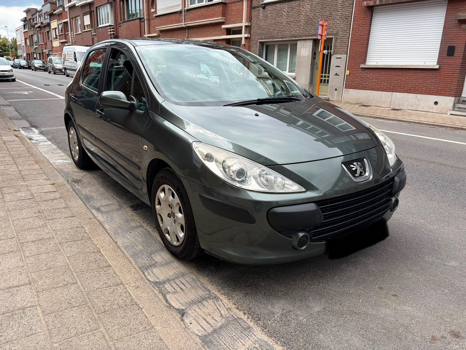 Peugeot 307 Euro4 Benzine Lez Zone, Auto's, Bedrijf, Handgeschakeld, Euro 4, Airconditioning