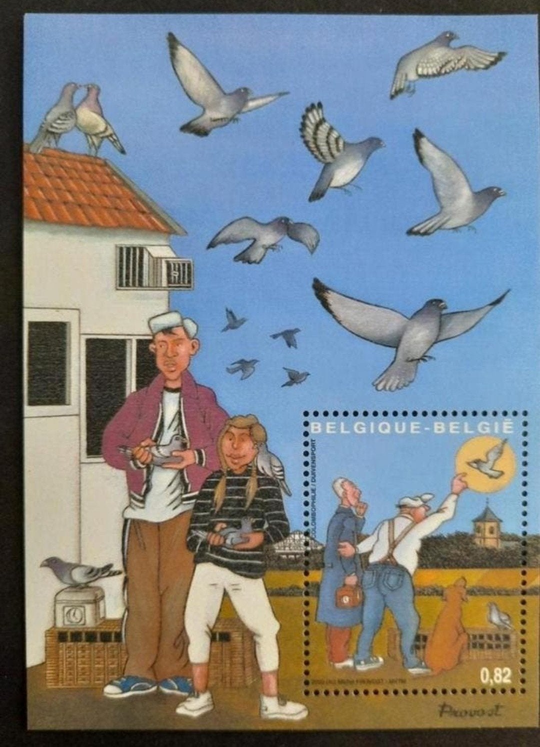 Belgique : COB 3159-BL102 ** Volkssporten 2003., Sans timbre, Neuf, Enlèvement ou Envoi, Non oblitéré