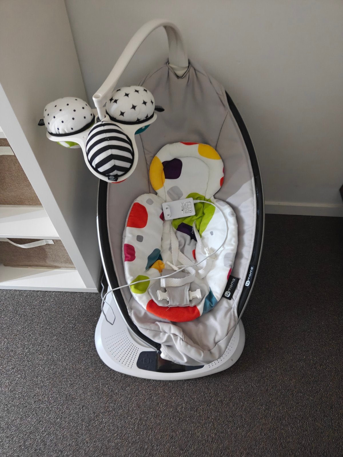 4moms wipstoel, Kinderen en Baby's, Wipstoeltjes, Wipstoel, Ophalen, Overige merken, Met gordel(s) of riempje(s)