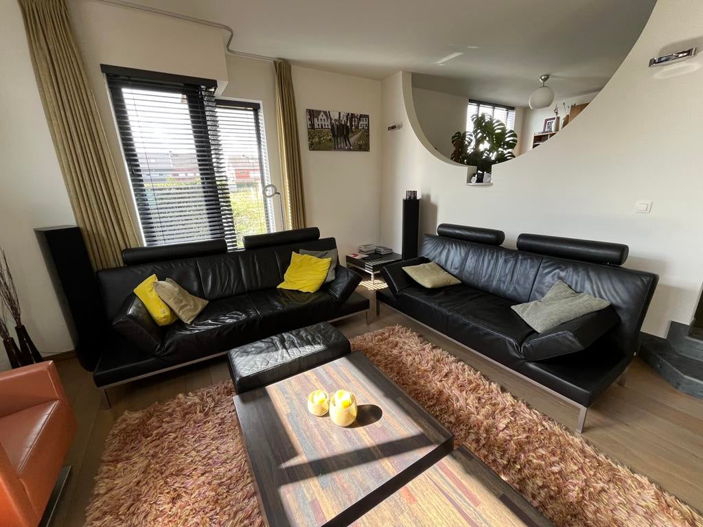 Zwarte Fauteuils Jori Kamasitra, Ophalen, Gebruikt, Leer, Design