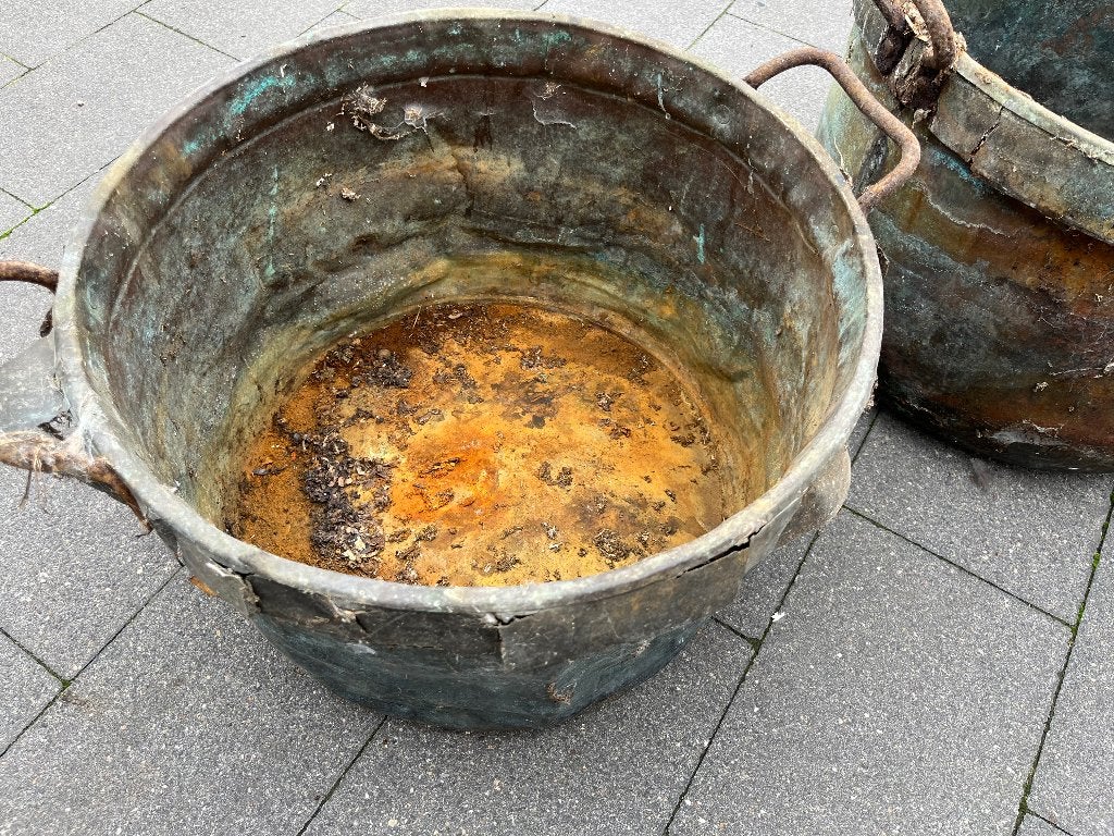 Koperen ketel, Enlèvement, Cuivre