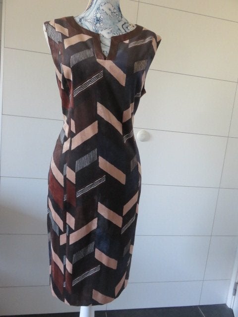 Dames kleed - jurk - Mayerline - maat 42, Taille 42/44 (L), Mayerline, Enlèvement ou Envoi, Multicolore