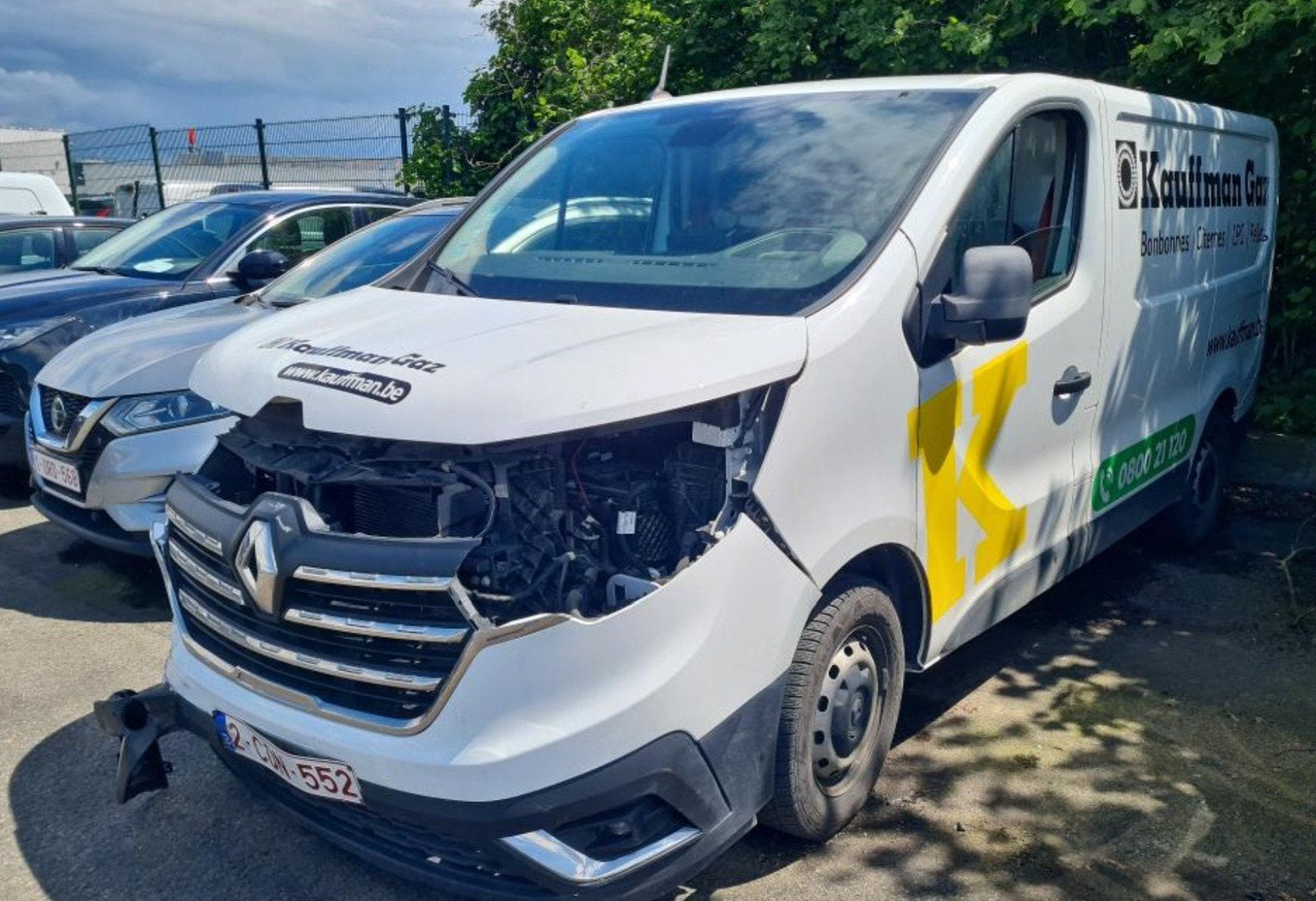 Trafic dci 2.0 DCI 150ch accidenté an2022, Diesel, Enlèvement, Renault, Boîte manuelle