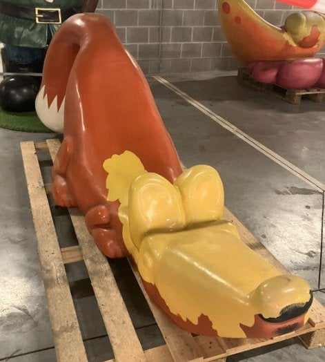 decoratief beeld VOS 3meter lang, Verzamelen, Ophalen, Gebruikt, Dier