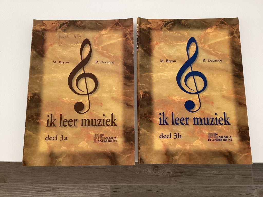 Ik leer muziek 3a en 3b, Ophalen of Verzenden, Zo goed als nieuw