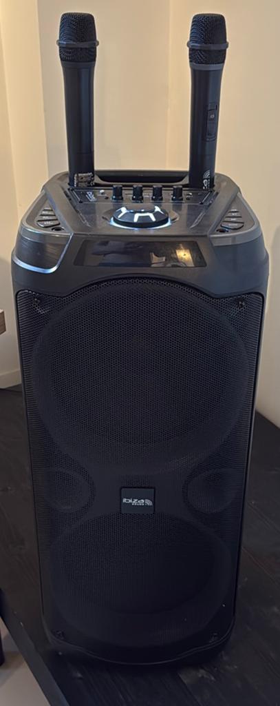 Ibiza Sound Draagbare Luidspreker Blue & Accu Perfecte Staat, Audio, Tv en Foto, Ophalen, Zo goed als nieuw, Overige typen, Overige merken