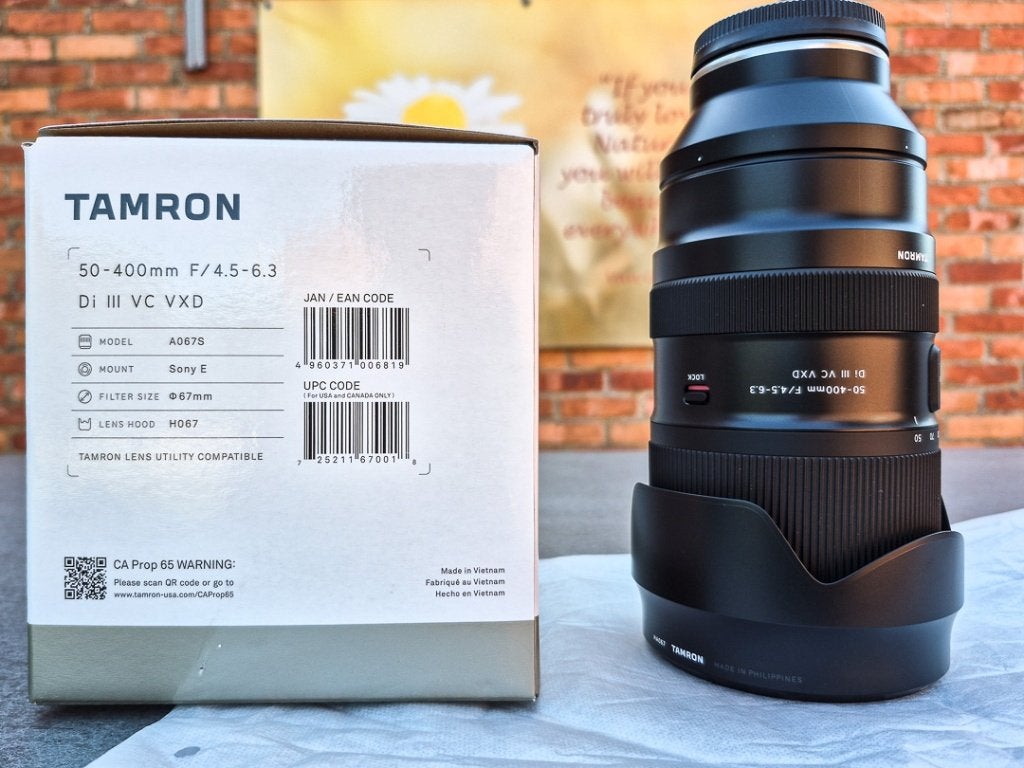 Tamronlens voor Sony E/FE + statiefgondel, Audio, Tv en Foto, Ophalen, Sony E-mount, Overige typen, Zo goed als nieuw