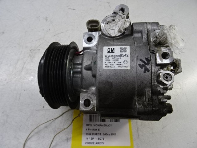 AIRCO POMP Opel Mokka / Mokka X (01-2012/12-2019) (95369542), Gebruikt, Opel, Opel Automobile GmbH, Kontakt-opel@opel.com