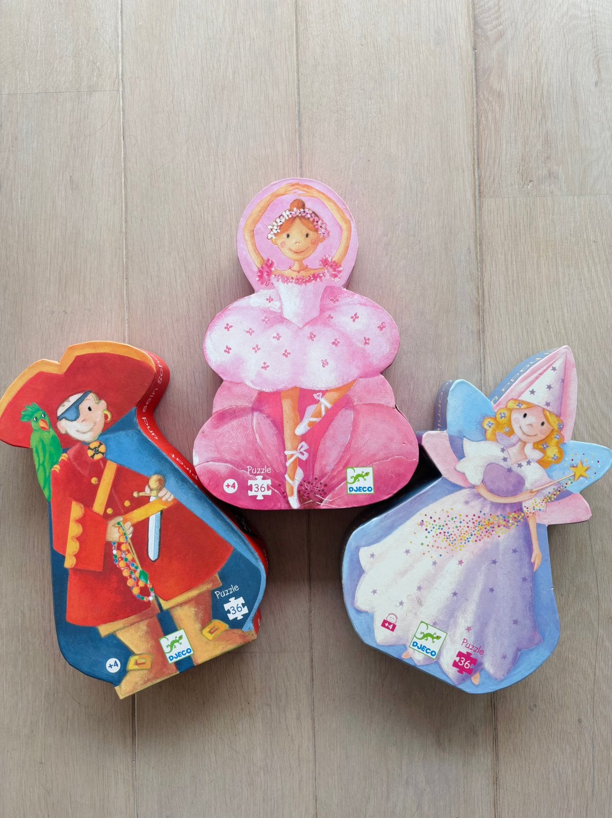 3 puzzles Djeco, Enlèvement ou Envoi, Comme neuf