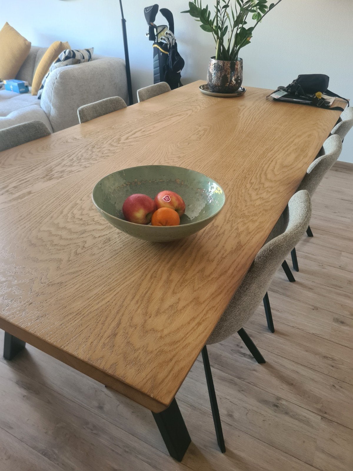 eetkamer met tv kast., Enlèvement, Comme neuf, Modern, 4 à 6 chaises