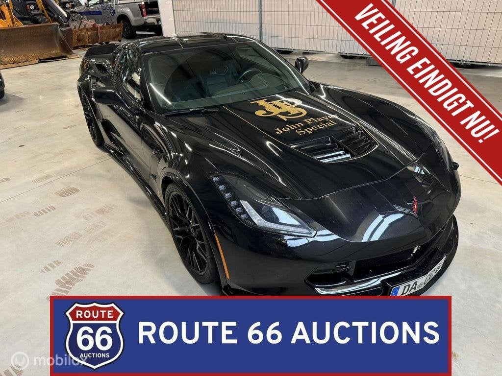 Chevrolet Corvette C7 Z06 | 2018 | Route 66 Auctions, Autos, Chevrolet, Achat, Entreprise, Boîte manuelle, Autre carrosserie