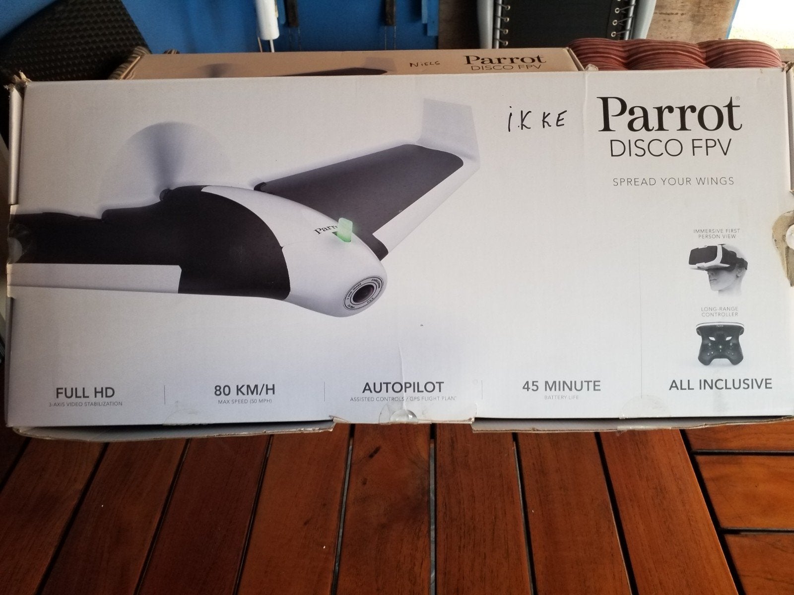 Parot Disco fpv,, TV, Hi-fi & Vidéo, Drones, Enlèvement