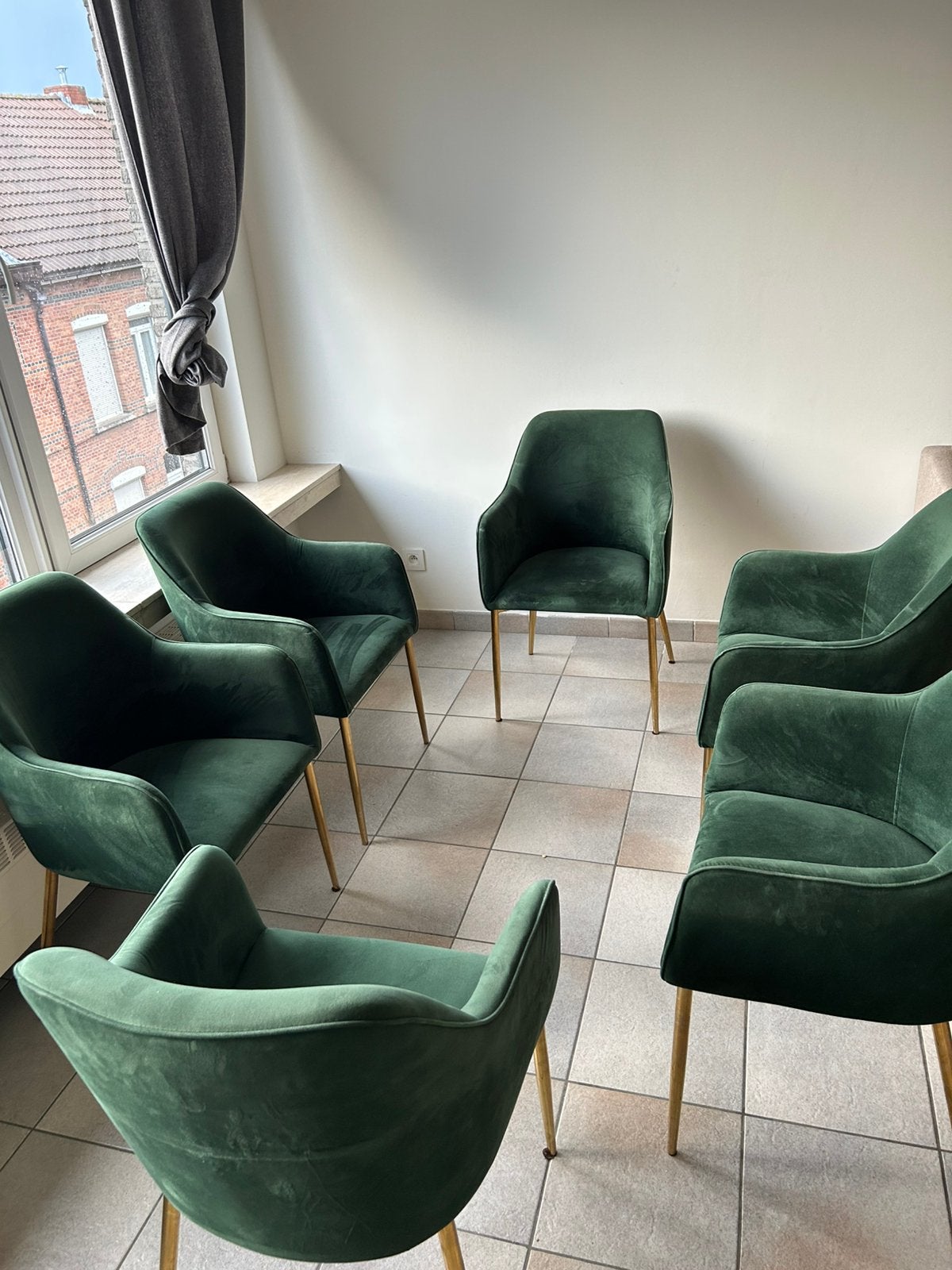 6 stoelen te koop, Huis en Inrichting, Stoelen, Ophalen, Zo goed als nieuw