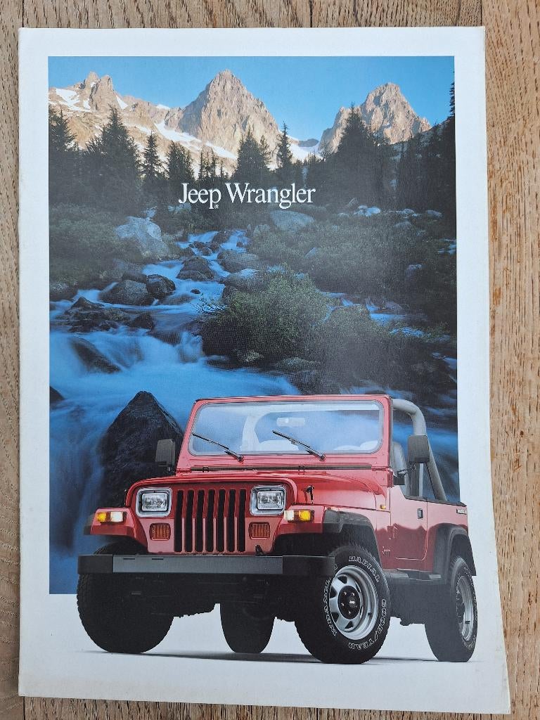 Jeep Wrangler 1999 brochure  néerlandais, Livres, Autos | Brochures & Magazines, Enlèvement ou Envoi, Utilisé, Autres marques