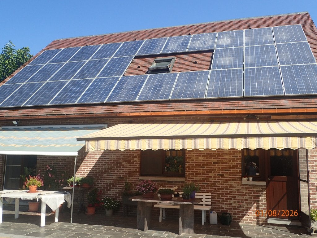 30 panneaux photovoltaïques, Enlèvement, Comme neuf, Système complet, 200 watts-crêtes ou plus
