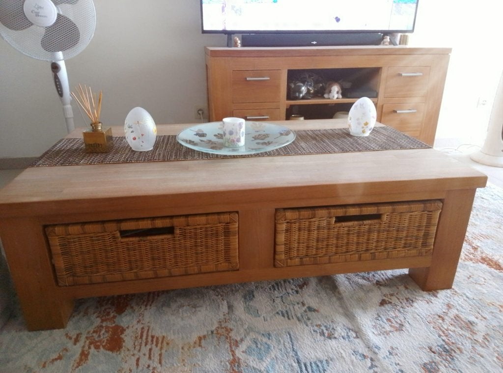 table basse, Maison & Meubles, Tables | Tables de salon, 100 à 150 cm, Comme neuf, Enlèvement, 50 à 100 cm