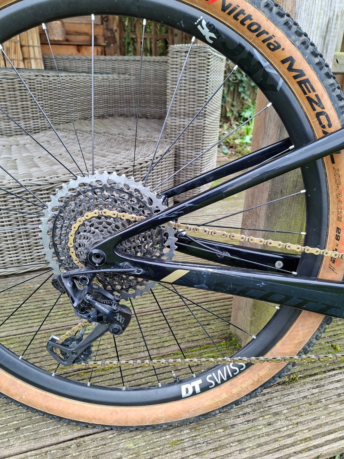 Scott spark 900 sl, Ophalen