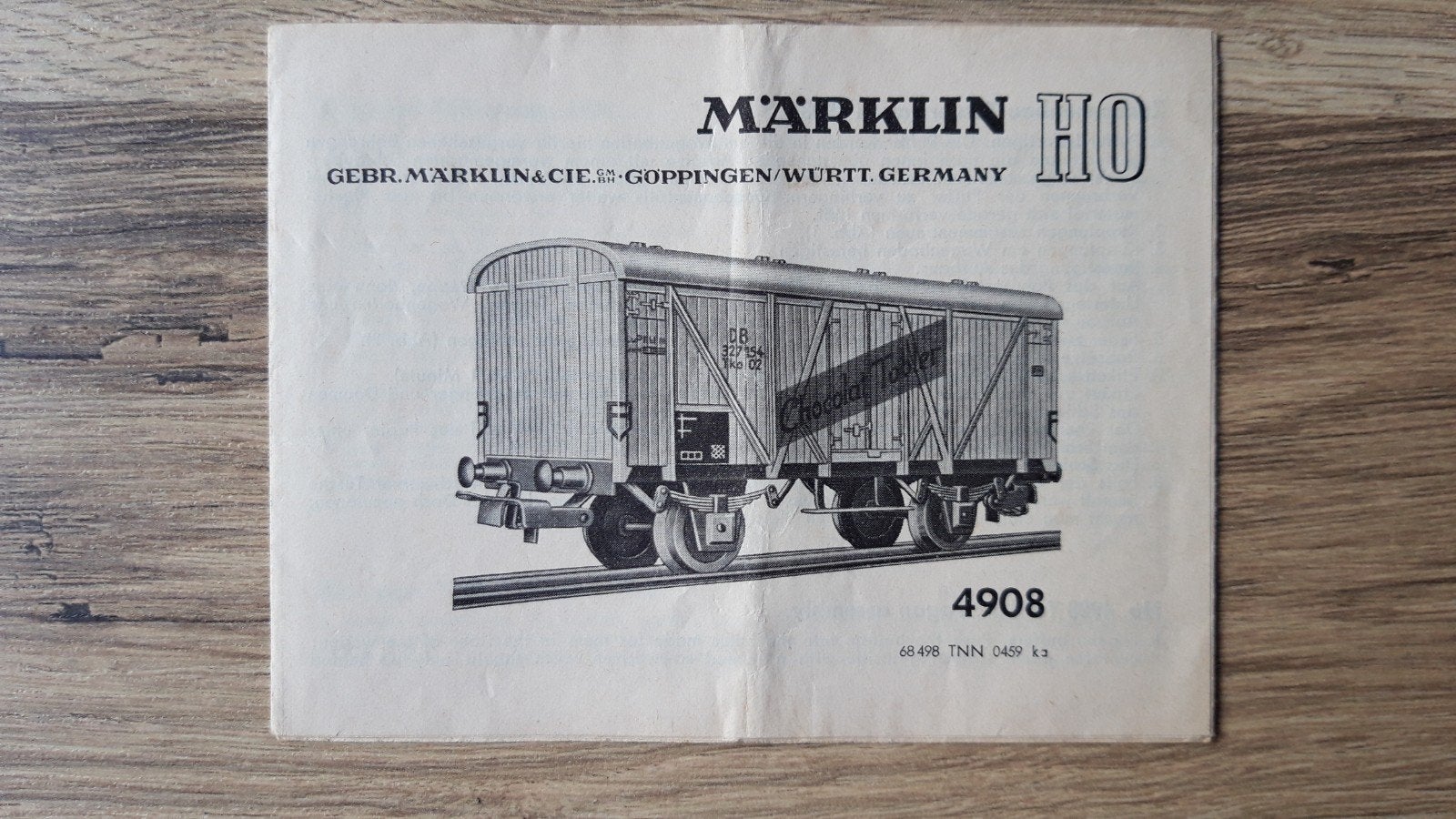 Instruction d'utilisation Marklin 4908, Enlèvement ou Envoi