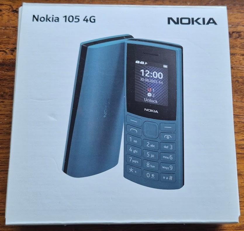 Nokia 105 4G, Telecommunicatie, Mobiele telefoons | Nokia, Overige kleuren, Fysiek toetsenbord, Ophalen of Verzenden, Zo goed als nieuw
