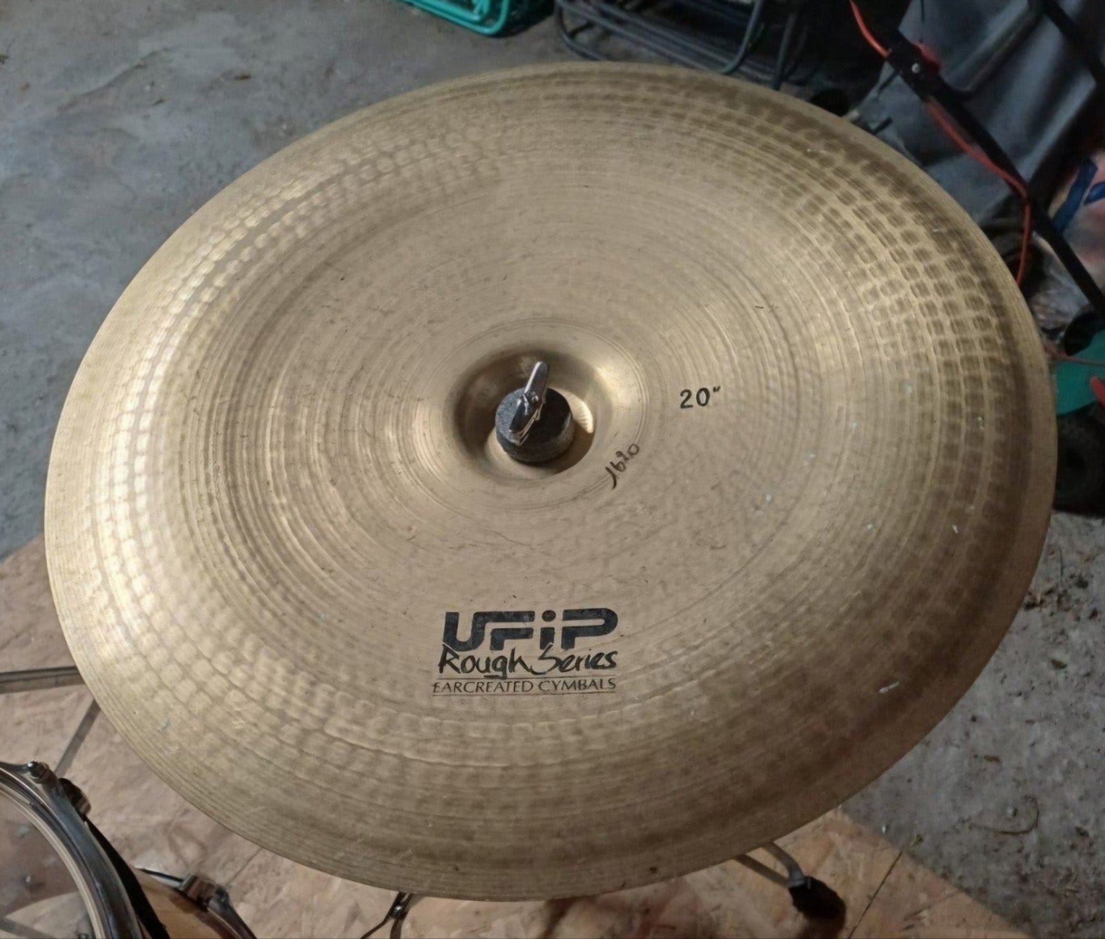 UFIP Rough Series 20" china, Musique & Instruments, Enlèvement, Utilisé, Autres marques