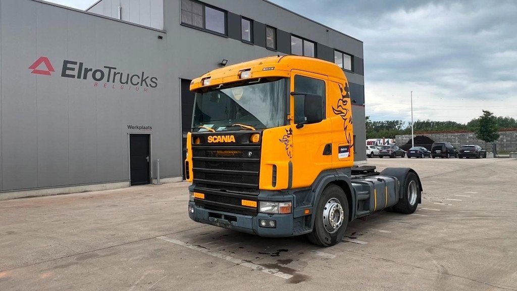 Scania 124 - 360 (MANUAL PUMP / POMPE MANUELLE / BOITE MANUE, Euro 2, Achterwielaandrijving, 360 pk, Bedrijf
