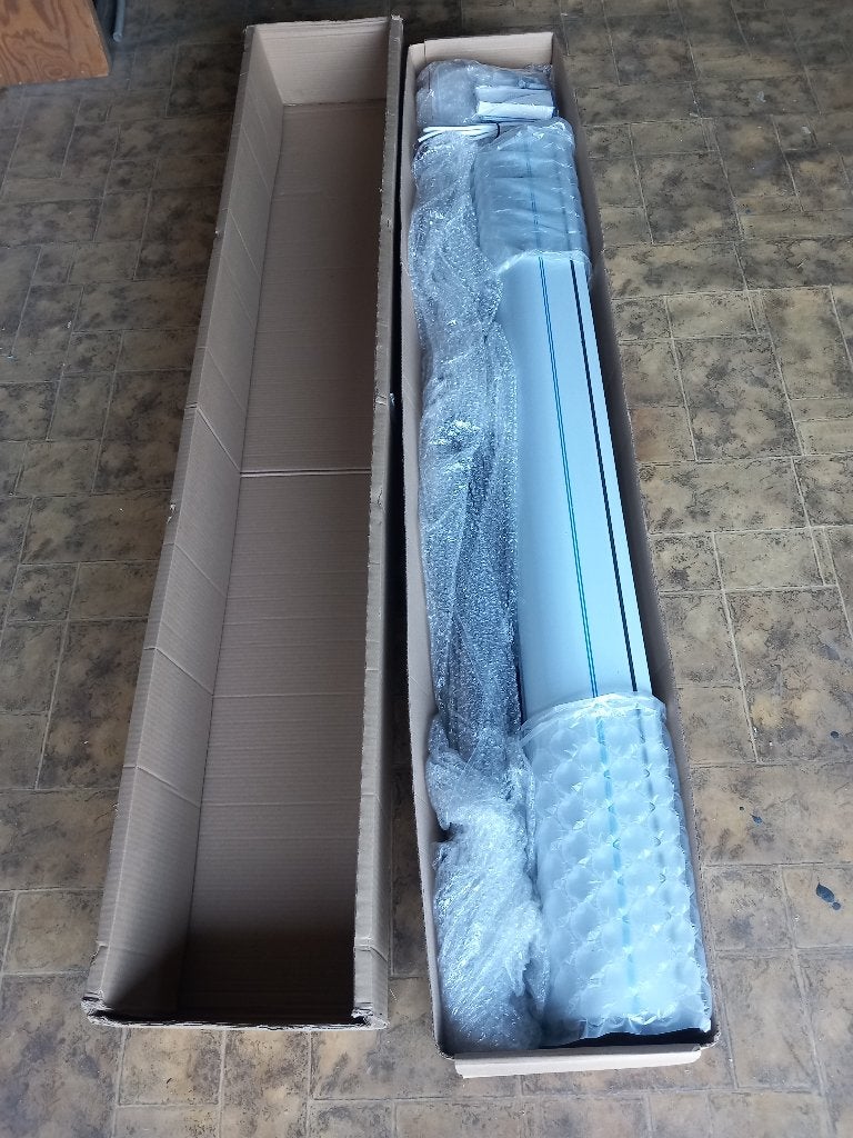 voorzetrolluik met afstandsbediening, Doe-het-zelf en Bouw, Ophalen, 100 tot 150 cm, Nieuw, Elektrische bediening