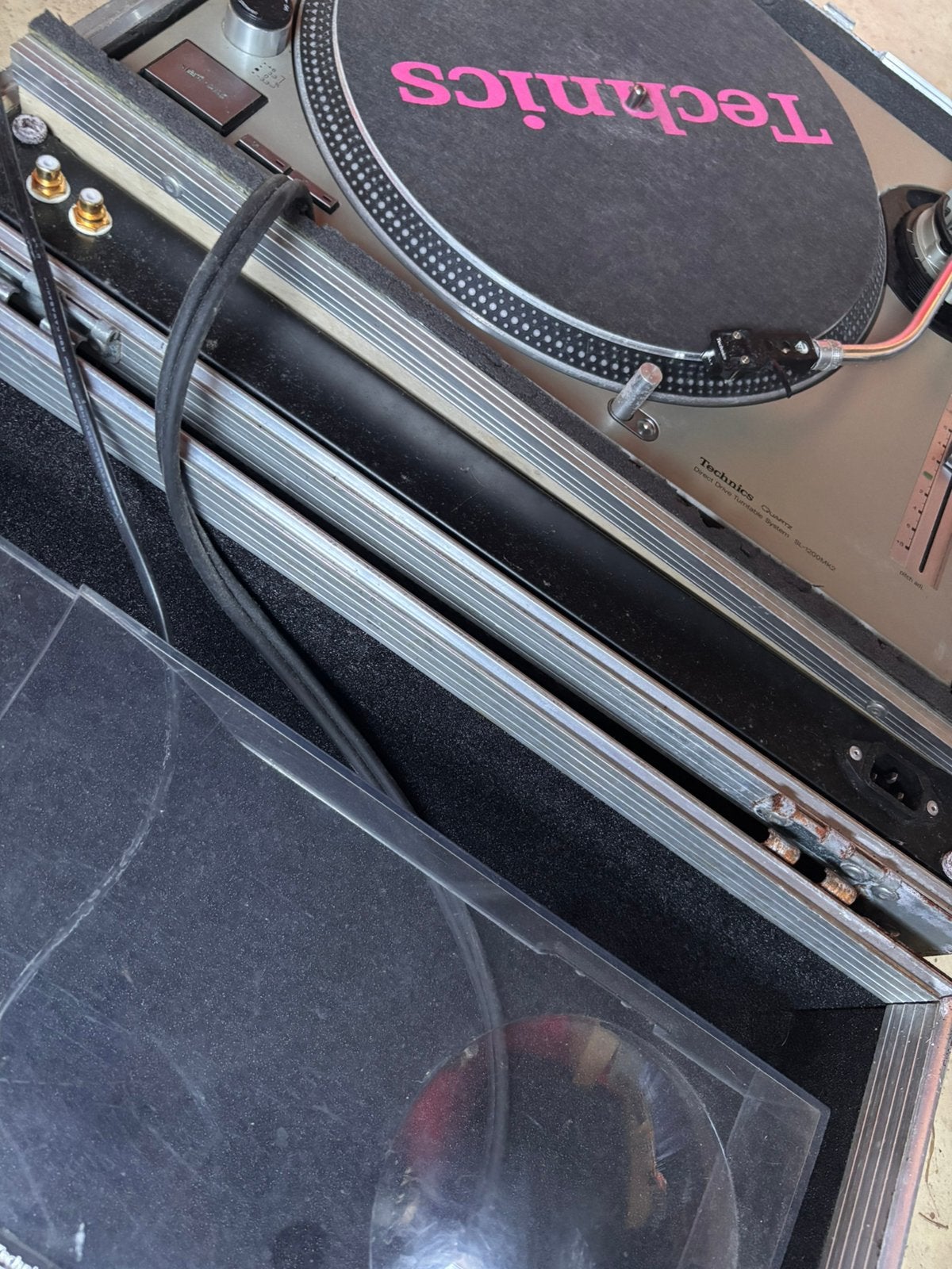 Technics sl 1200 mk2 + table de mix ecler Hak 360, Autos : Divers, Enlèvement, Utilisé