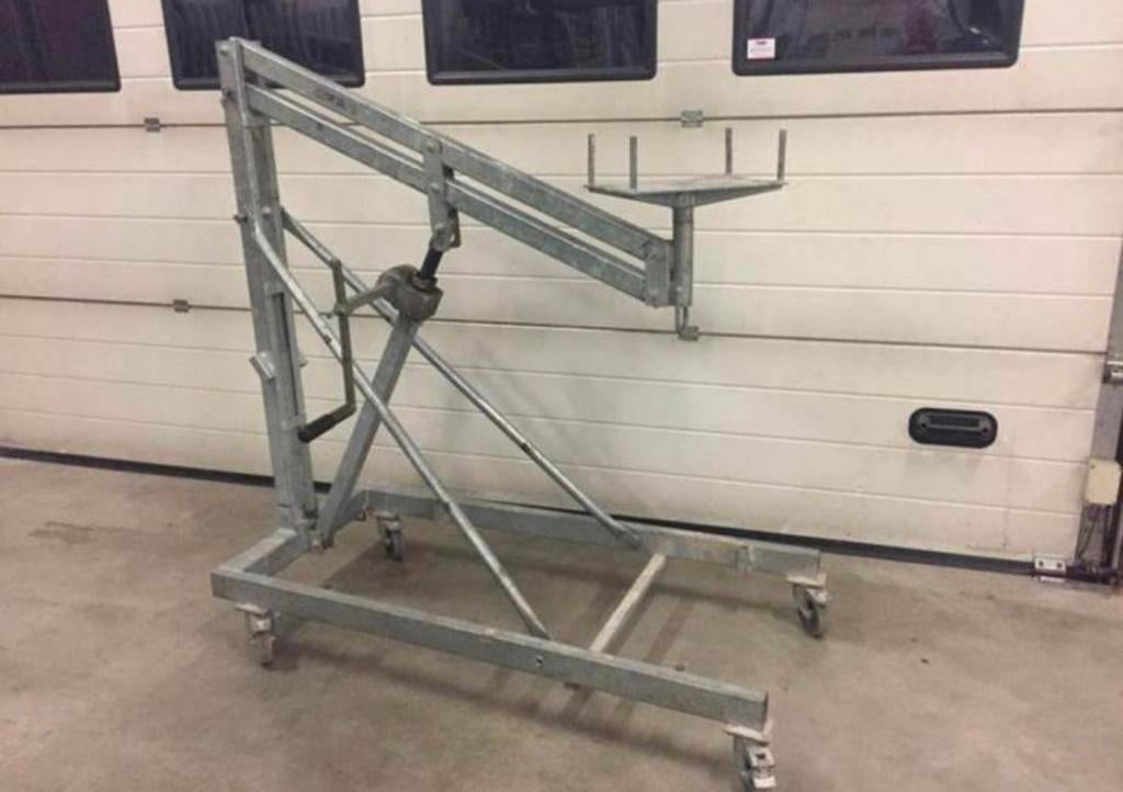 Krachtarmlift / Montagelift / Poutrellift / Bouwlift, Bricolage & Construction, Échafaudages, Comme neuf, Enlèvement