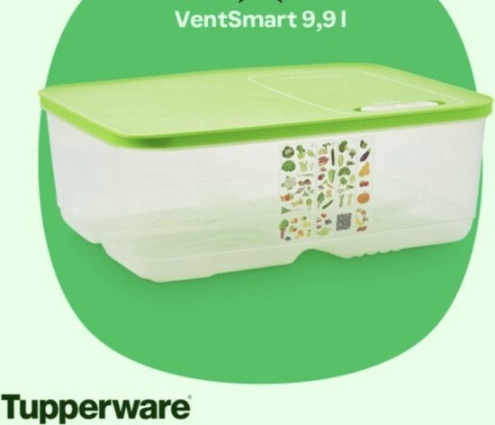 VentSmart 9,9  liter, Neuf, Avec couvercle, Enlèvement ou Envoi, Vert