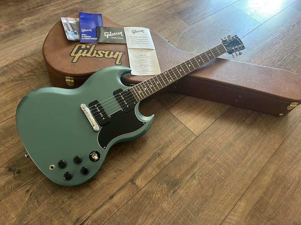 Gibson SG Special P90 Pelham Blue (RUILEN zie advertentie), Muziek en Instrumenten, Ophalen, Zo goed als nieuw, Solid body, Gibson