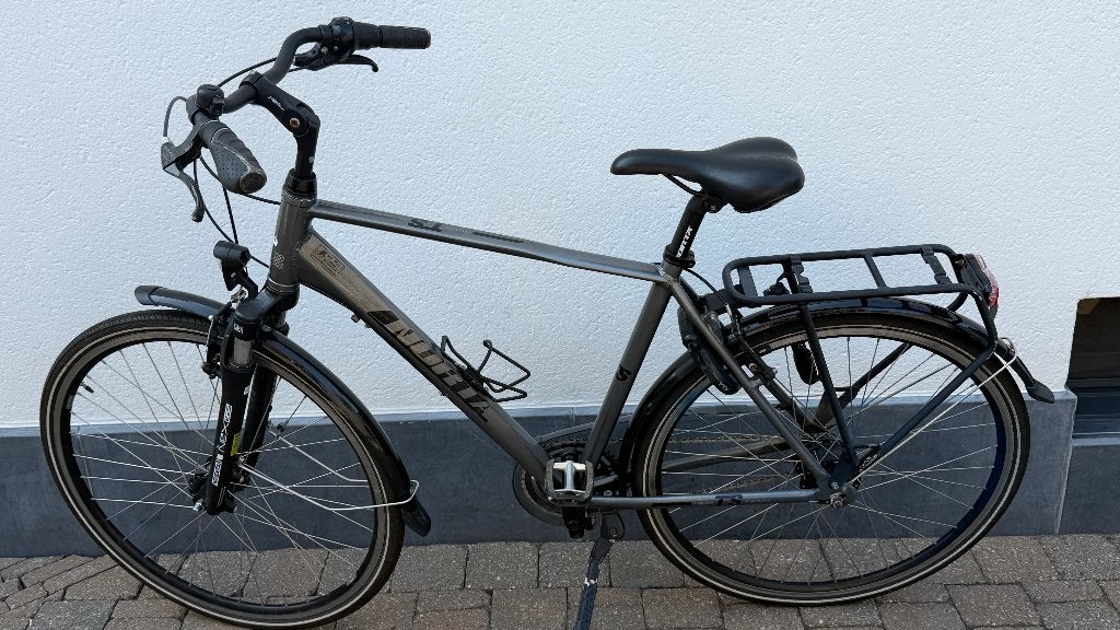 herenfiets, Fietsen en Brommers, Gebruikt, Versnellingen, 53 tot 57 cm, Ophalen