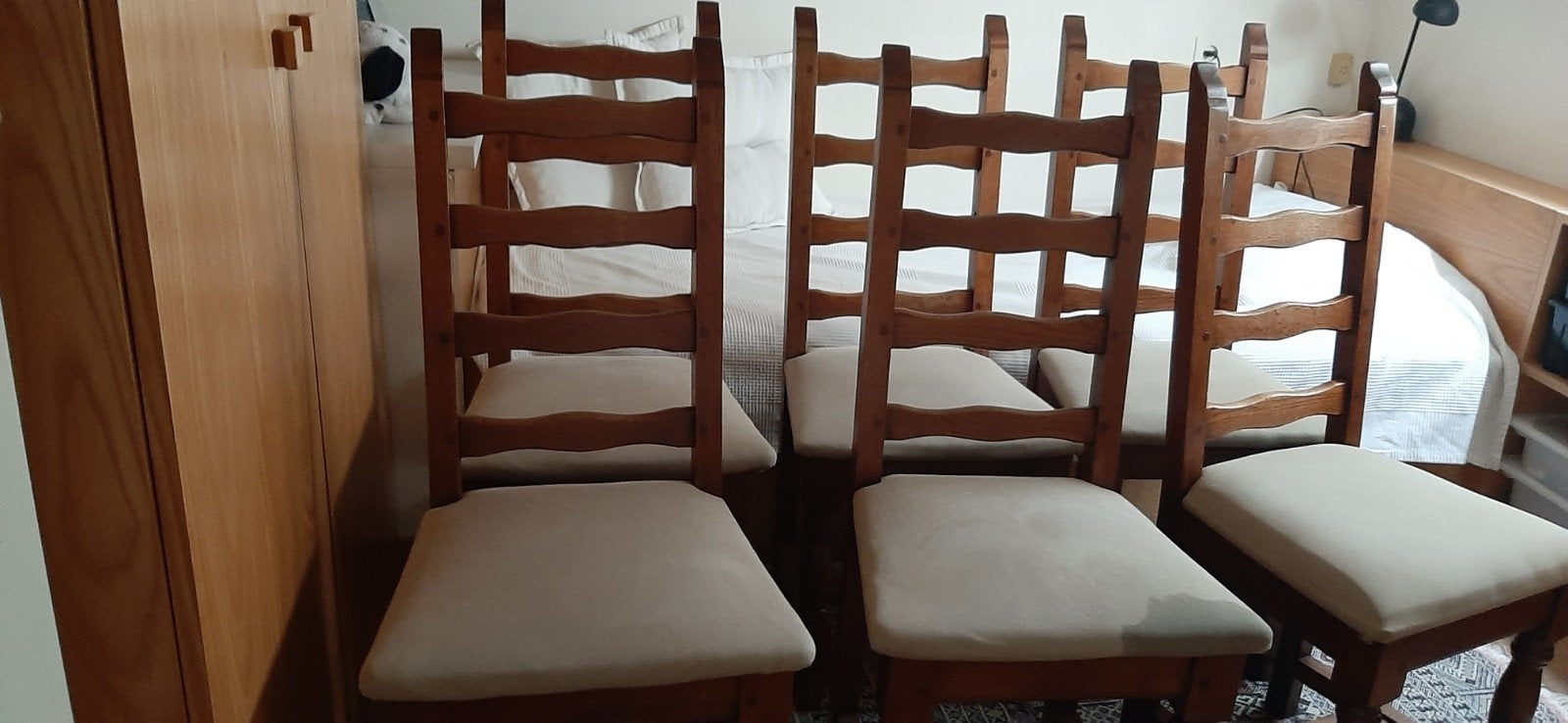 siège et 4 chaises, Maison & Meubles, Chaises, Enlèvement