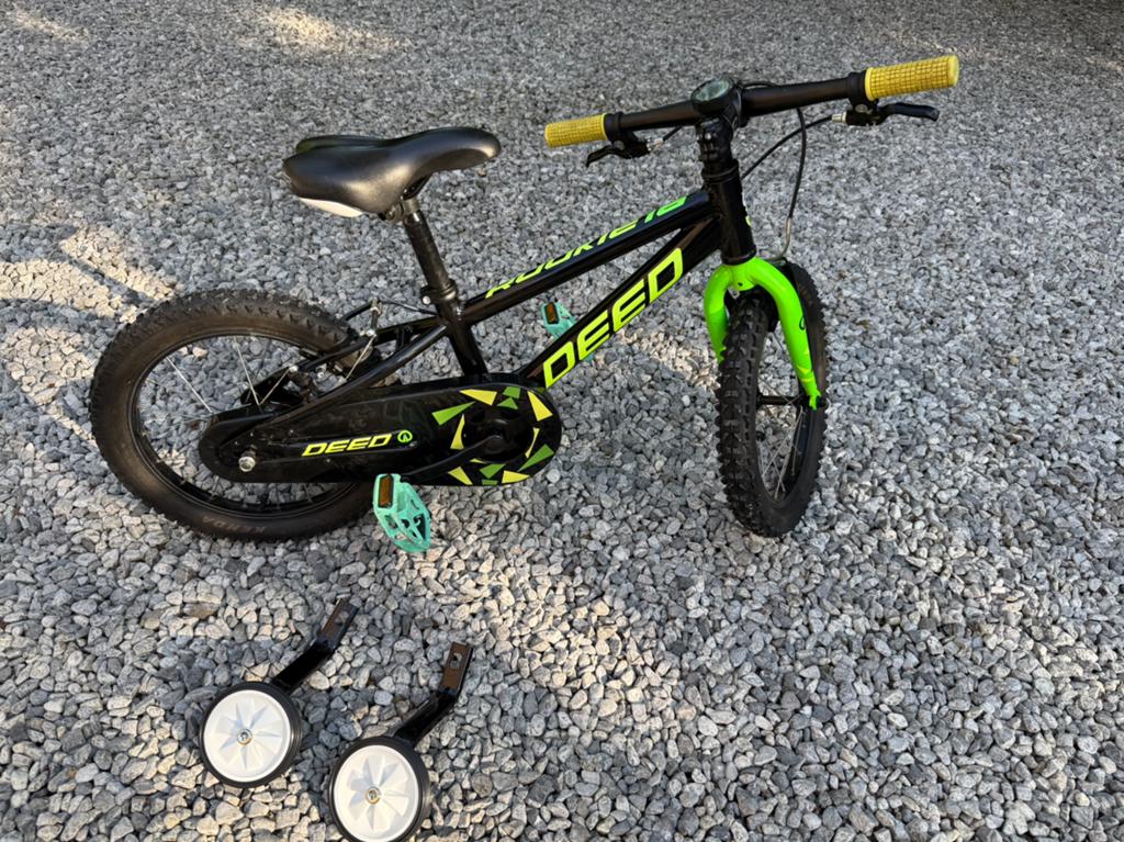 DEED Rookie 16 inch kinderfiets, Ophalen, Zo goed als nieuw, 16 tot 20 inch