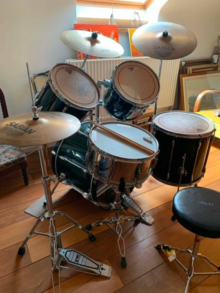 Drumset Pearl, exportserie, Muziek en Instrumenten, Ophalen, Gebruikt, Pearl