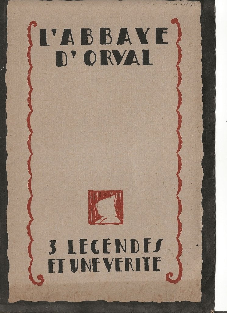 orval 1928 3 legendes et 1 verité brochure zeldzaam, Ophalen of Verzenden, Zo goed als nieuw, Overige typen, Overige merken