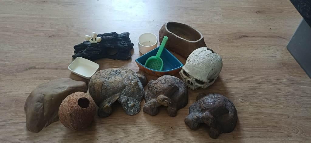 reptielen hideout, Dieren en Toebehoren, Ophalen, Gebruikt, Tak, Plant, Rots of Steen