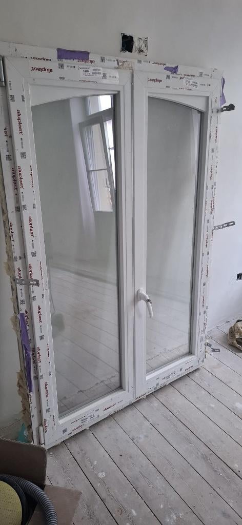 Fenêtre PVC Aluplast Ideal 5000 – Neuve – 1130 x 1670 mm, Enlèvement, Neuf