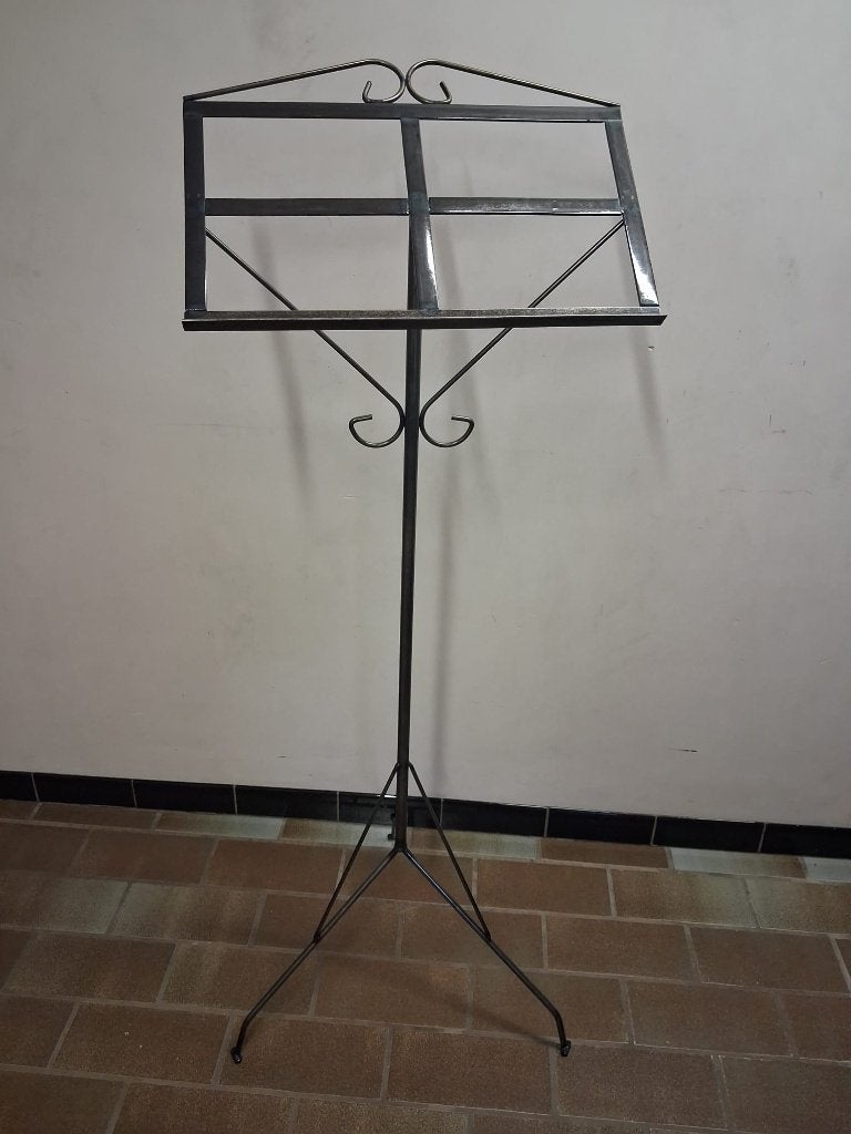 TE KOOP!!! HAND GEMAAKTE GIETIJZEREN MUZIEKSTANDAARD!!!, Ophalen, Gebruikt
