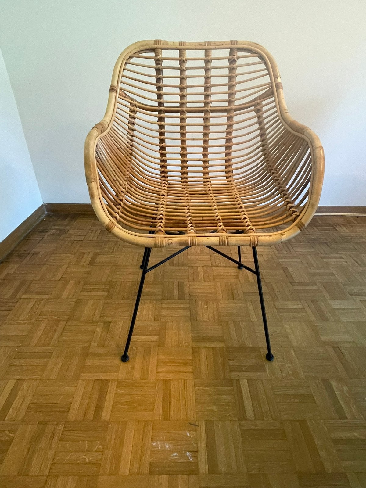 Rotan stoelen, Ophalen, Gebruikt, Bruin, Riet of Rotan